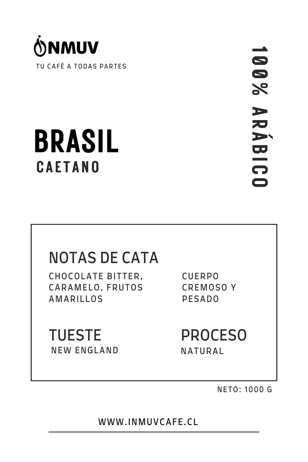 CAFÉ BRASIL - SUR DE MINAS GERAIS, CAETANO